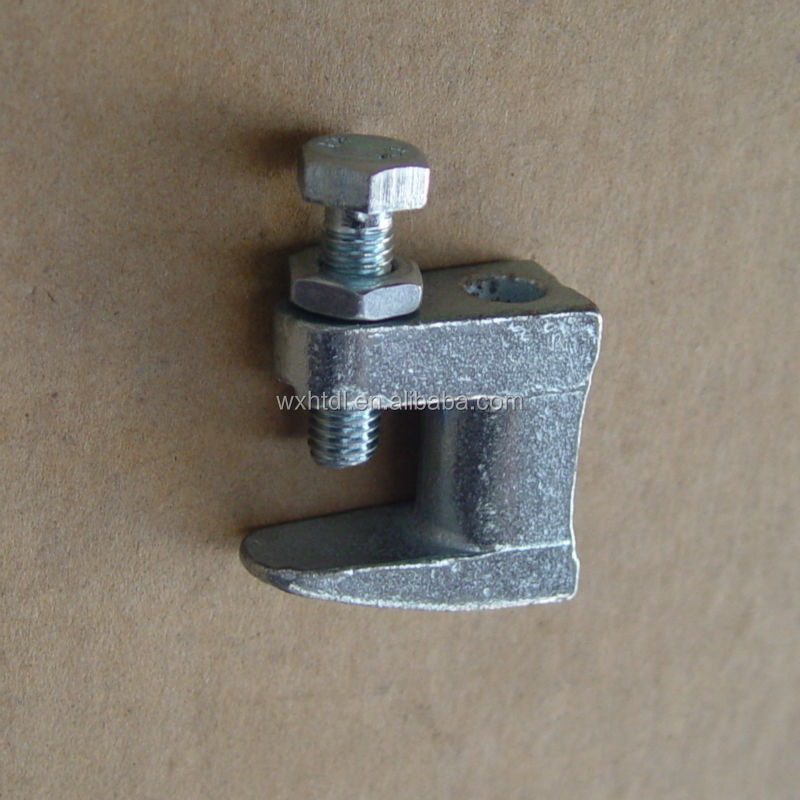 3 8" 1 2" Threaded Rod Beam Clamp C Shaped