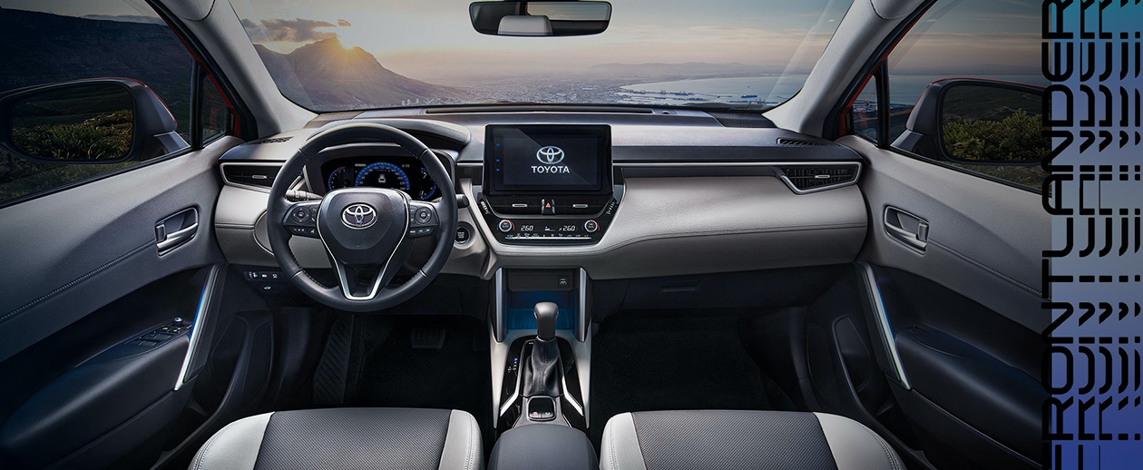 188Nm Maximum Torque 5-Door 5-Seat Toyota Frontlander Gasoline Electric Hybrid SUV