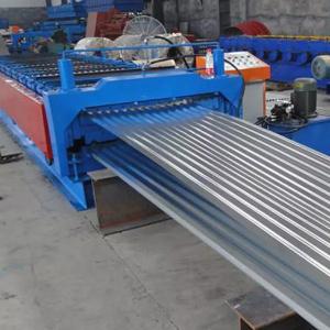 China JCX New Corrugated Aluminum Iron Roofing Sheets Making Machine With New Technology and cold bending roll forming machine on sale