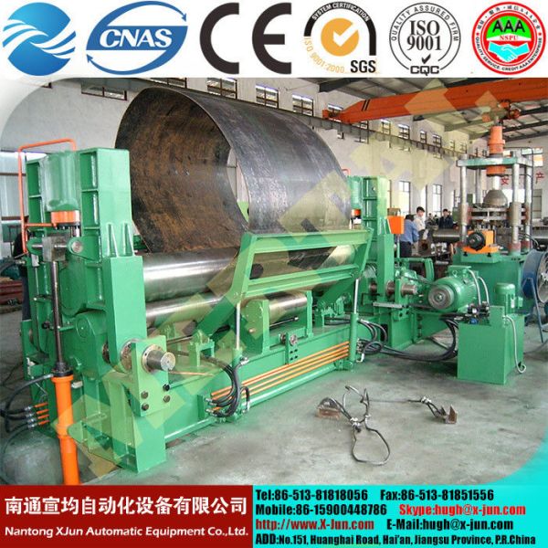 MCL W11STNC-100*3200 hydraulic boiler dedicated roller Universal Rolling machine,Nantong machine