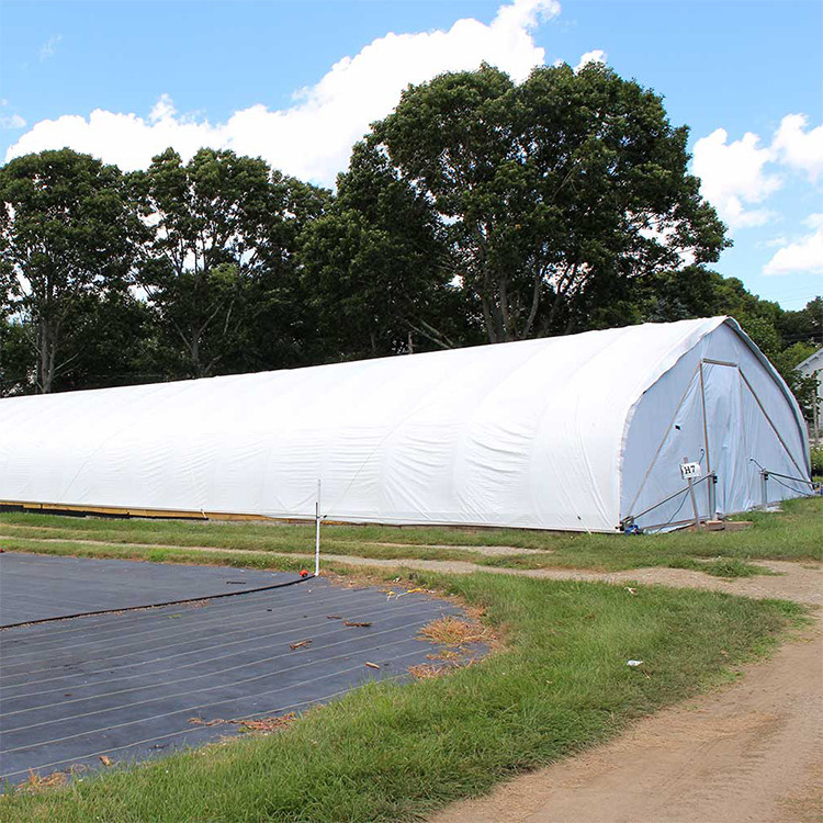10m*100m Hydroponic Light Deprivation Greenhouse For Hemp Growing