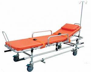 Quality 550mm 30 Degree Medical Wheeled Ambulance Stretcher Low Position Stretcher Ambulance for sale