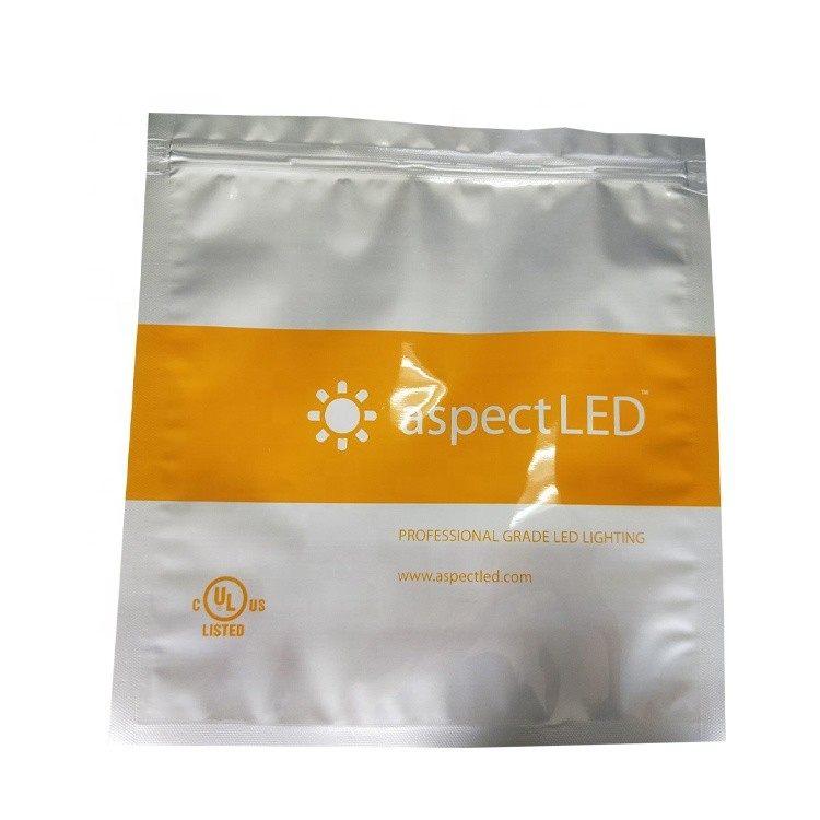 k silver aluminum foil bag/ heat seal vacuum packing bag