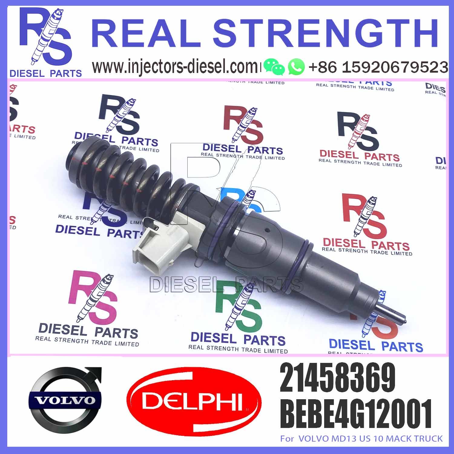 Diesel fuel Injector 21458369 22499124 22717954 for V-O-L-V D13/D16 engine