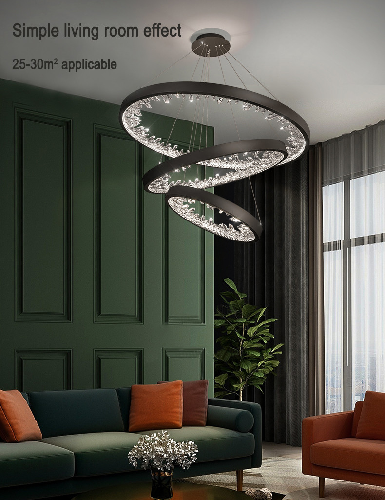 Modern Creative Crystal Chandelier Living Room Home Indoor Luxury Chandelier(WH-MI-402)