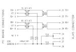 ARJC07-111071A Vertical 10/100 Base-Tx RJ45 with LED LPJD0012BENL THT PCB Jack