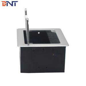 Double EU power computer table connected hidden desktop socket box