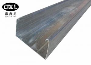 Quality Wear Resistant Light Steel Keel , Galvanized Steel Profiles For Ceiling / Drywall for sale