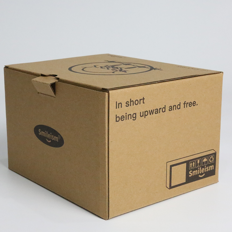 Brown Craft Eyelash Box Customized Facial Mask Packaging Box For Small Objects