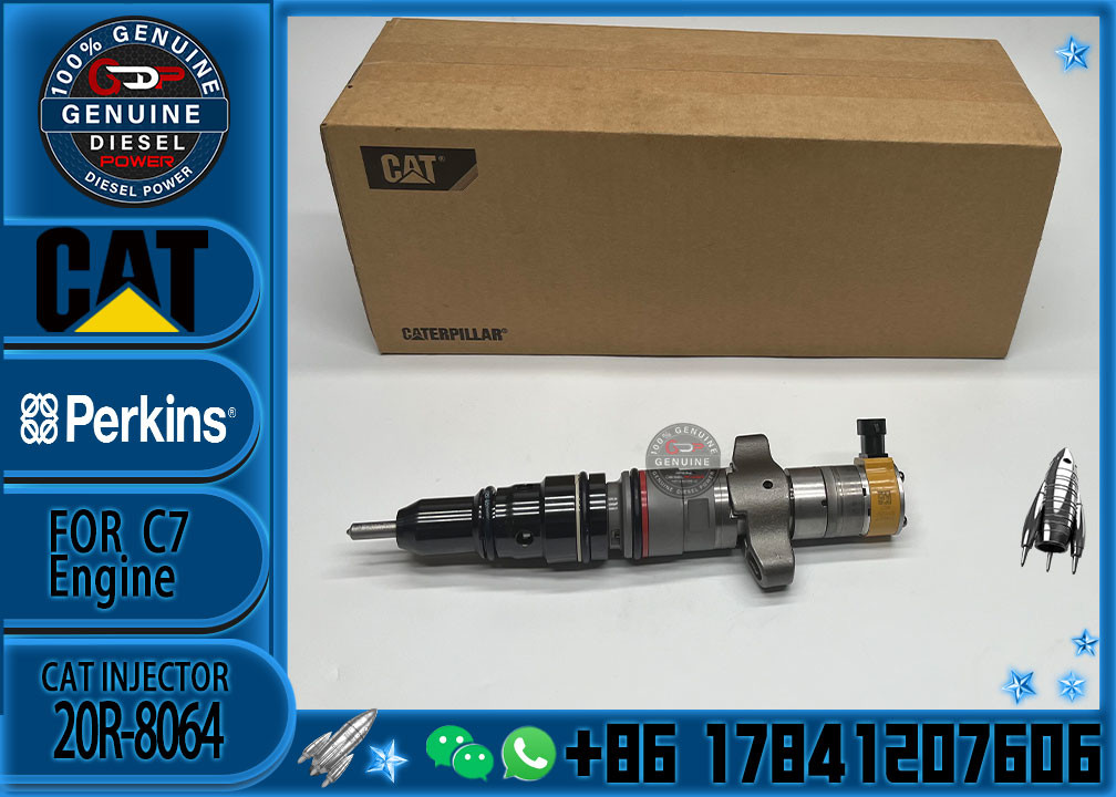 Diesel Engine Parts Common Rail Fuel Injector 20R-8064 for CAT C7 330D 340D 336D Excavator CNDIP Factory price