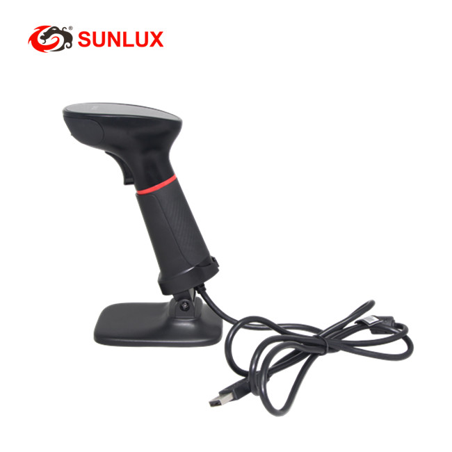 Quality Adjustable Stand 2D Handsfree Barcode Scanner Automatic Decoding for sale