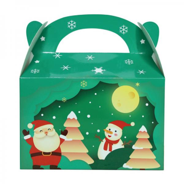 Buy Biodegradable Children Hand Holding 2mm 1200gsm Christmas Eve Apple Box at wholesale prices