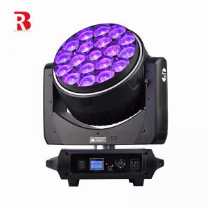 China LED Bee eye 19PCS 40W RGBW 4in1 LED Moving Head Stage Light For Wedding on sale