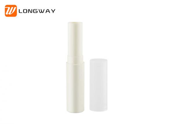 Buy PP Beige Empty Lip Balm Tubes , Plastic Lipstick Tubes 4g Of Kerean Style at wholesale prices