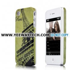 Eiffel Tower Hard Case Cover For iPhone 4s