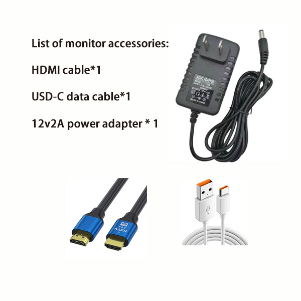 10.1-inch 1920×1200 HD Touch Monitor | 10-point Touch, Plastic Housing & Multi-interface (DC12V/VGA/HDMI/AV/USB/BNC)