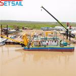 68000.000kg Package Gross Weight Cutter Suction Dredger 24inch and Hydraulic