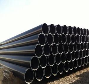 Quality 8mm API 5L Psl2 X42 Black Round Straight Seam Welded for sale