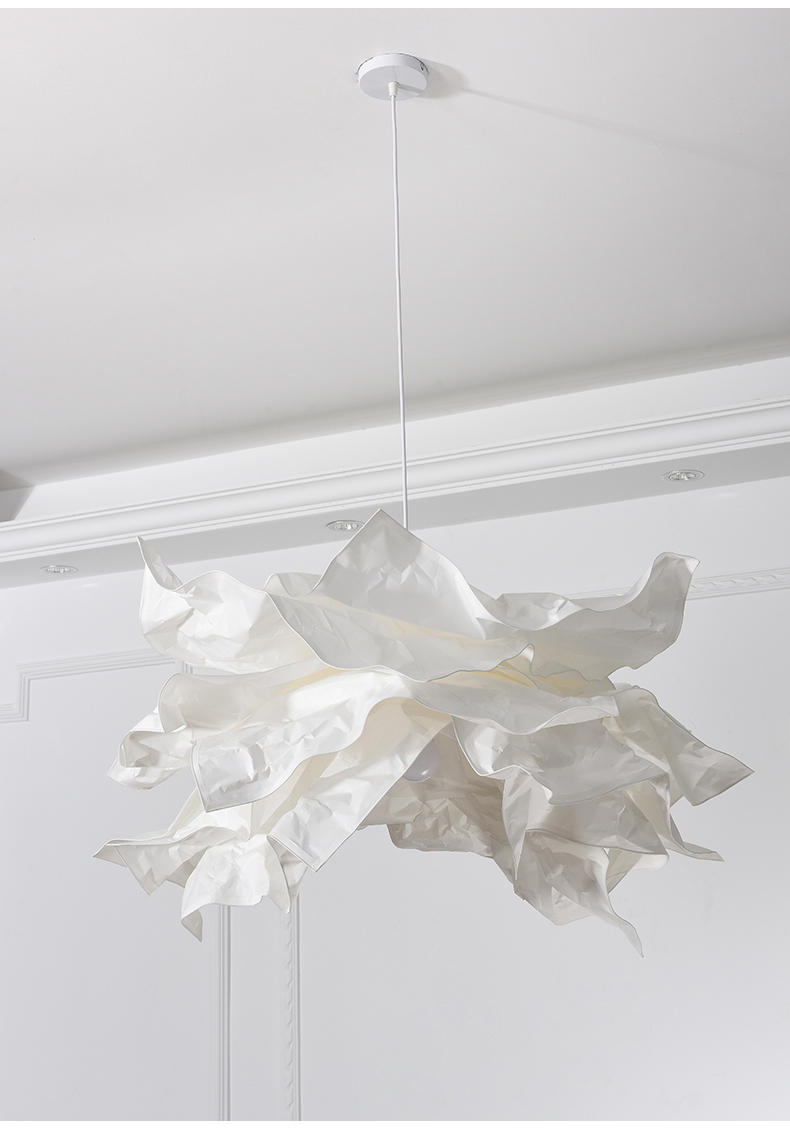 Modern White Cloud Chandeliers Bedroom Living Room Dining Room Paper Chandeliers(WH-MI-403)