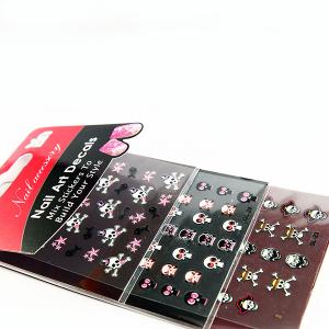 Quality Halloween Nail Art Decals Environment Friendly Ink and Glue for sale
