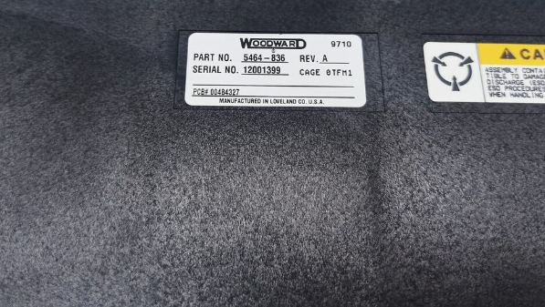 5464-836 WOODWARD PLC Module for Industrial