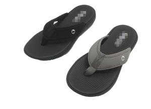Quality Fabric Upper Anti Slip Eva 36-41 Footbed Flip Flops for sale