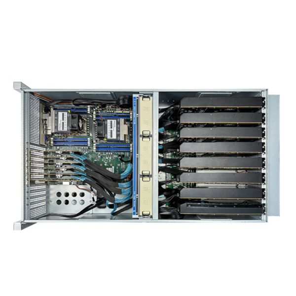 Original Servers Rack 4U 4GPU 8GPU 3090 4090 Graphic Cards Rendering Deep Learning AI Chassis 10 GPU Server Chassis