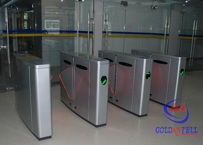 Automatic Security Intelligent Flap Barrier Gate ODM / OEM Retractable User Friendly