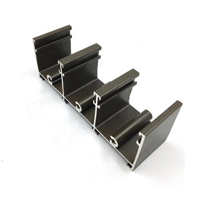 Powder Coated Aluminum Door Profile T3-T8 Customized Length And Colors