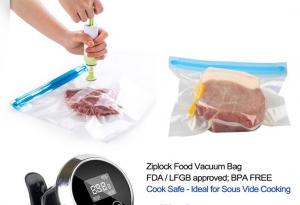 Quality Vacuum Bag packaging snack/plastic food grade China food grade storage heat seal plastic packaging food vacuum seal bag for sale