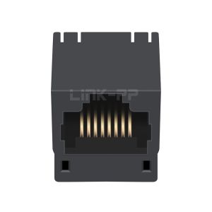 LPJE651NNL Vertical RJ45 Jack without Integrated Magnetics Without LED