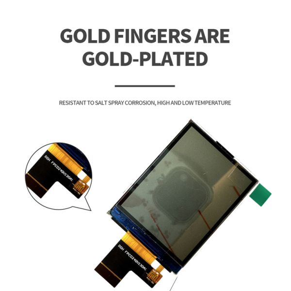 LCD TFT Module Screen Semi Reflective 2.4 Inch Sunlight Readable OEM