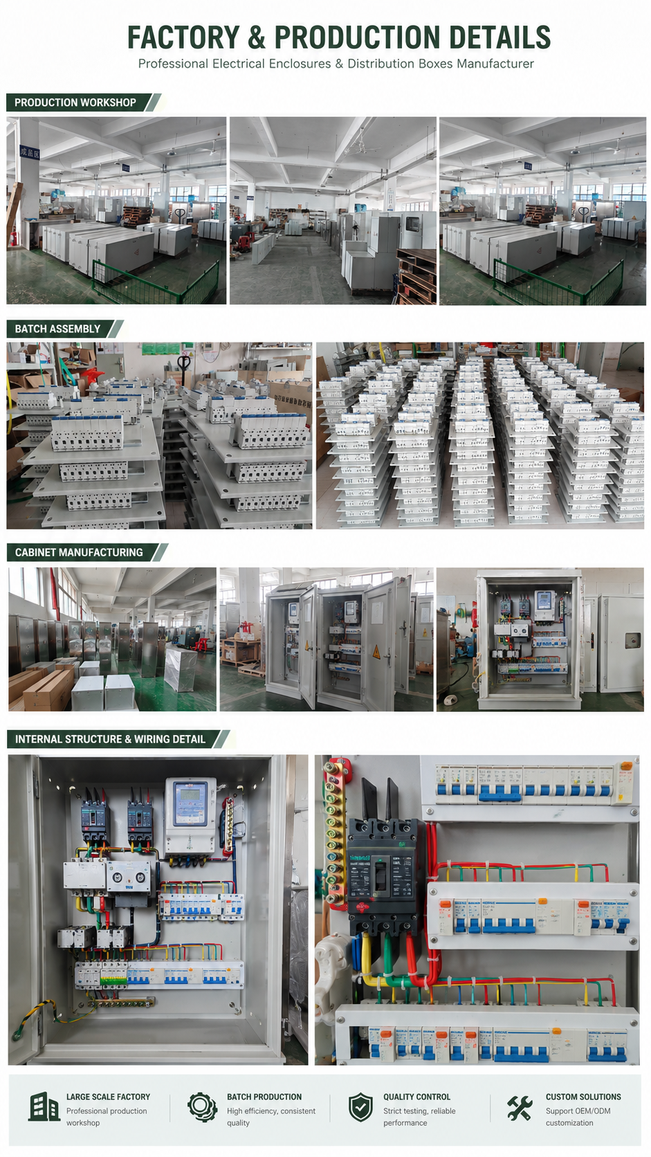 Sealed Dustproof Smart Distribution Box With Mobile Phone Remote Switch Function