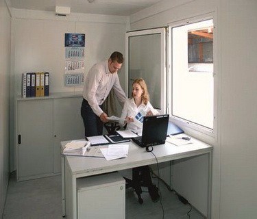 2017 High quality china modern prefabricated container houses for office