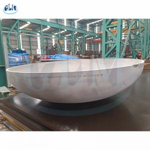 China Stainless Steel Ellipsoidal Dish End 2200mm Diameter 25mm Thickness on sale