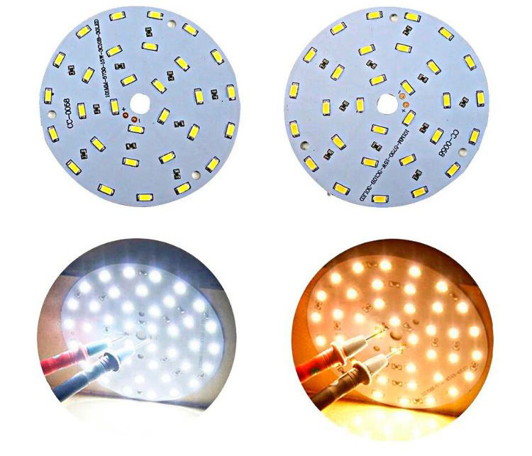 5730 5630 SMD LED PCBA 110V 220V 3W 9W 18W circuit board Practical For Bulb