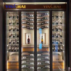 Buy cheap Customization Stainless Steel Wine Cabinet USB Power Source Intelligent Custom from wholesalers
