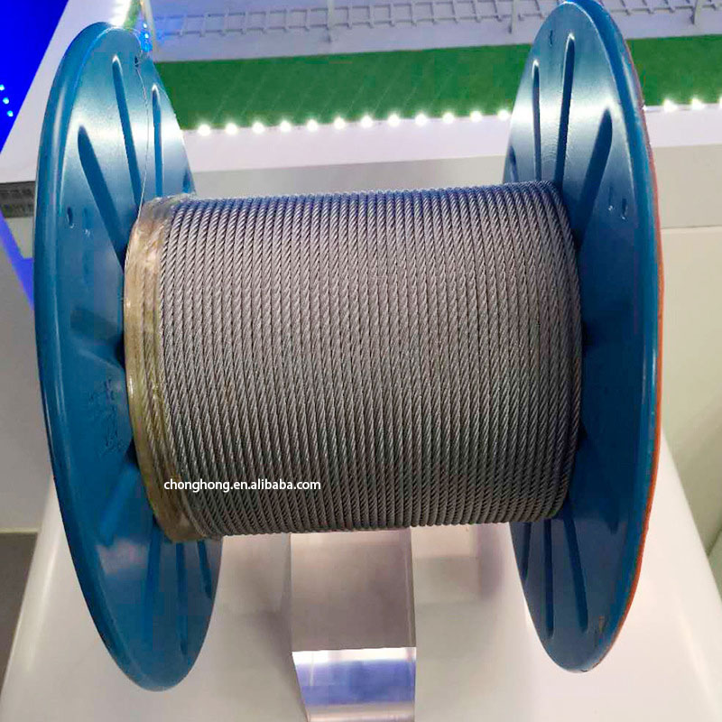 Customized Cable Stainless Steel Wire Rope Galvanized for Elevators Special Cold Heading Steel Standard AiSi