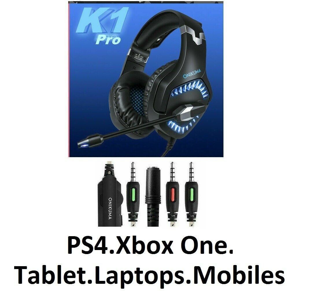 100mA 2.2kohm 117dB PS4 Xbox One Gaming Headset