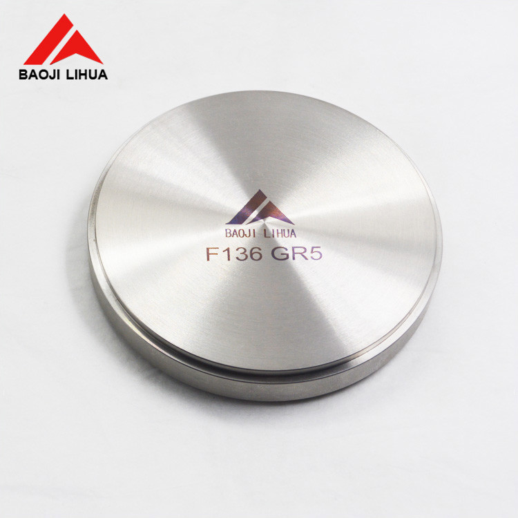 Industrial Grade Titanium Alloy Disc with Thickness Options from 35mm to 550mm