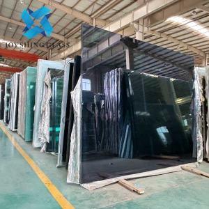 Quality 12mm Tempered Glass Panels Fireproof Toughened Safety Glass Customization for sale