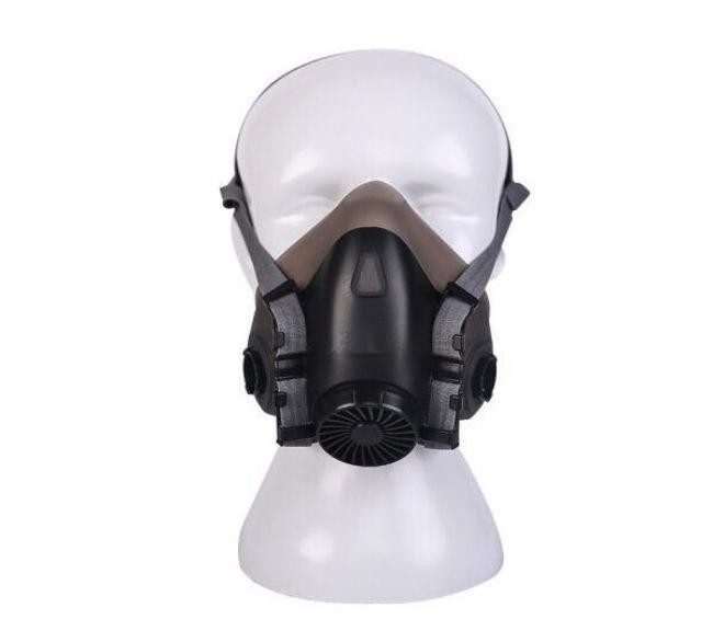 Food Grade Bayonet Half Mask Respirators Durable Construction Silicone Respirator Mask
