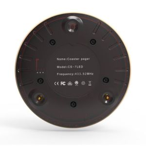 2019 new design totally waterproof Magnetic wireless guest pager system