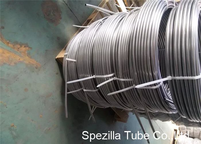 ASTM B163 stainless steel coil tube Incoloy 825 OD 1/2'' X 0.035''
