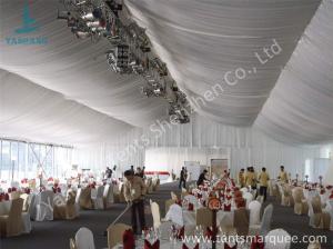 Quality 20m Width Outdoor Event Tents , Full Decorations Large Tents For Outdoor Events for sale