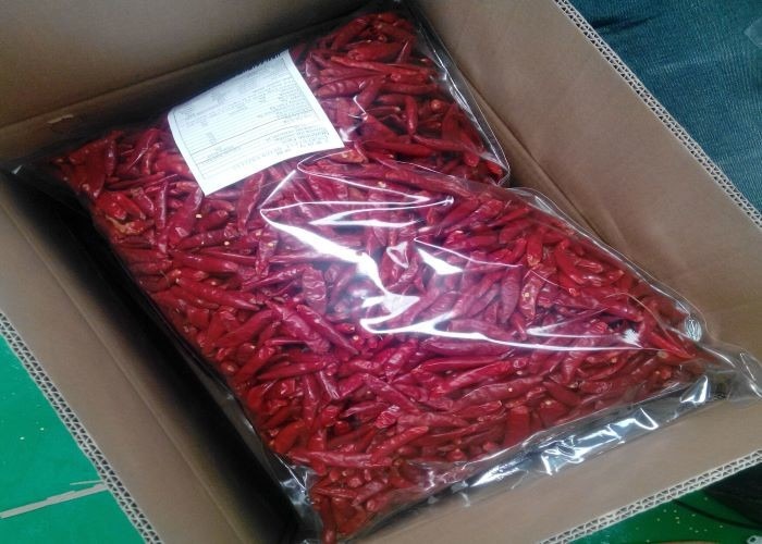 7CM Dried Asian Chili Peppers 10000SHU Dried Long Red Chillies
