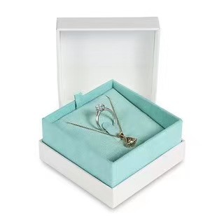 Rectangular Elegant Presentation Package for Cardboard Jewelry Necklaces Bracelets Rings Display Packaging Boxes