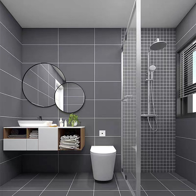 Kitchen Toilet Balcony Wall Cement Gray Tile 300x600 Non Slip Floor Tile