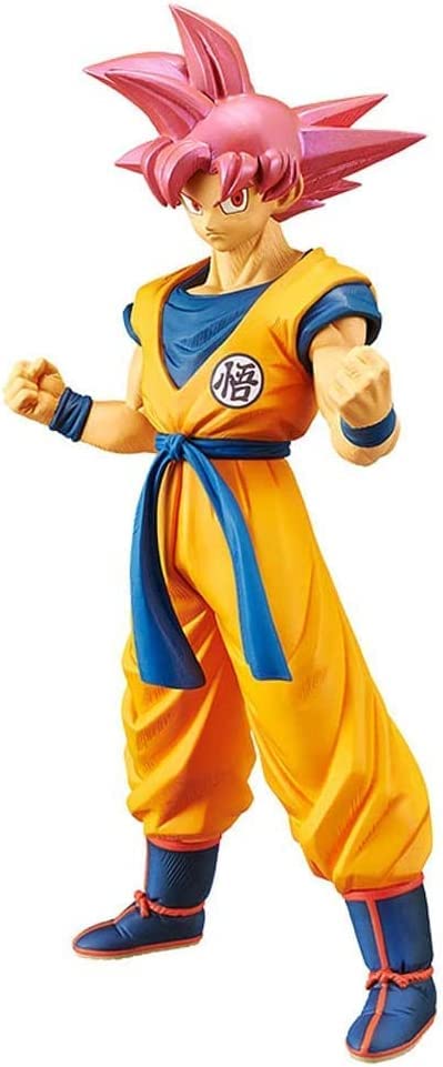 Super Goku Vegeta God Saiyan Action Figure Anime Dragon Model PVC Collection Ornament Kids Toys Gift 30cm