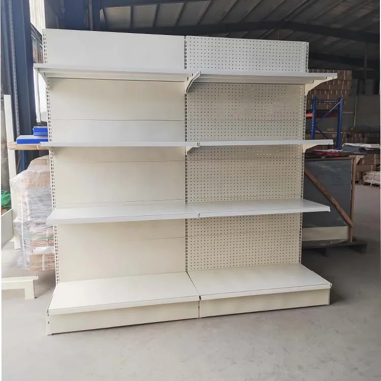 Xingye Factory Custom Size Metallic Hole Board Shelf Hardware Store Shelves